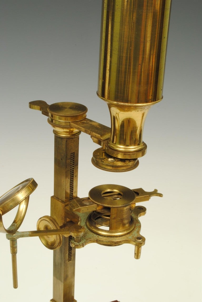 British Jones Improved Brass Microscope